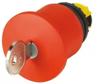 Image of Eaton Mushroom Red - Latching, M22 Series, 22mm Cutout, Round