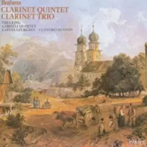 Image of CLARINET QUINTET CLARINET TRIO by Johannes Brahms CD Album