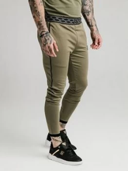 SikSilk Scope Track Pants - Khaki