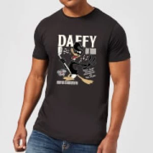 Image of Looney Tunes Daffy Concert Mens T-Shirt - Black - XXL