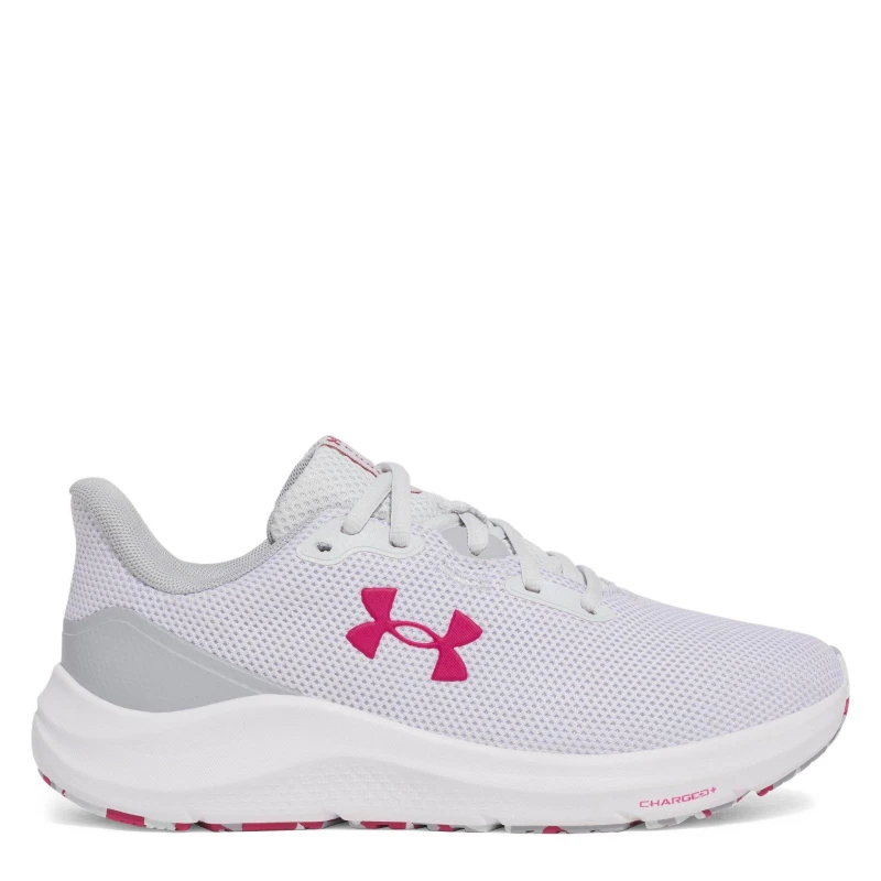 Image of Under Armour Womens Charged Pursuit Everyday Neutral Road Running Shoes Grey female 4 (37.5)