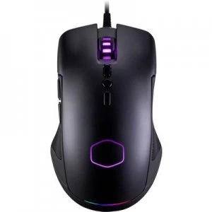 image of Cooler Master CM310 USB gaming mouse Optical Backlit, Ergonomic Black