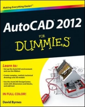 Image of Autocad 2012 for Dummies by David Byrnes Paperback