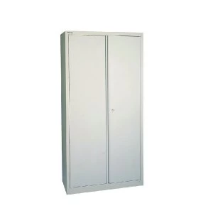 Image of Jemini Grey 2 Door Storage Cupboard 1950mm KF08503