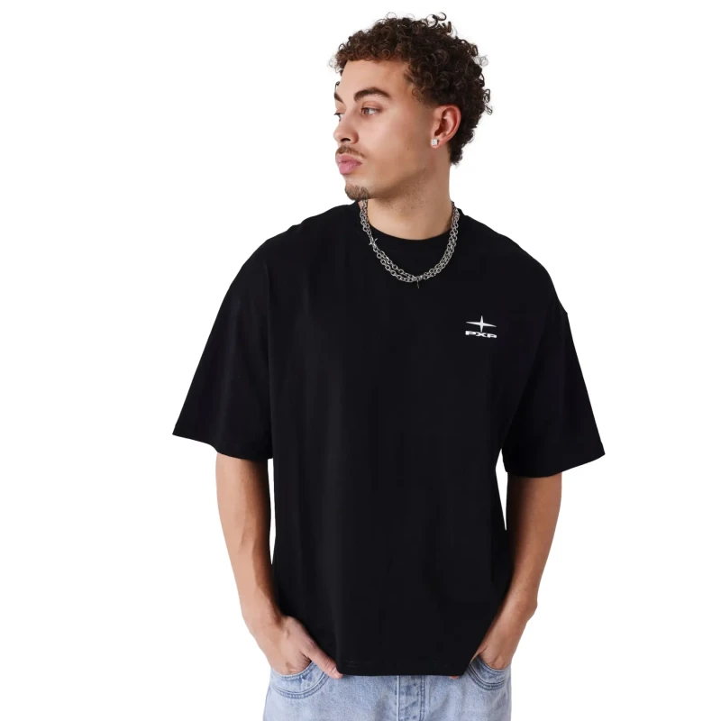 Image of Project X Paris Boxy T-Shirt Project X Paris Essentials Noir Male S