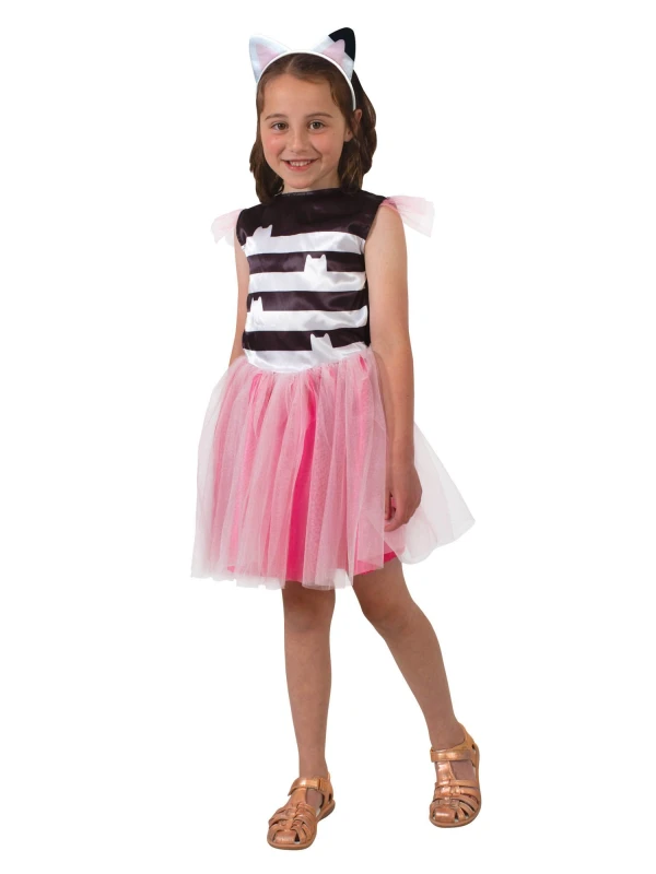 Image of Rubies Gabbys Doll House Cakey Cat Tutu Dress Costume Multi