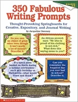 Image of 350 fabulous writing prompts thought provoking springboards for creative ex