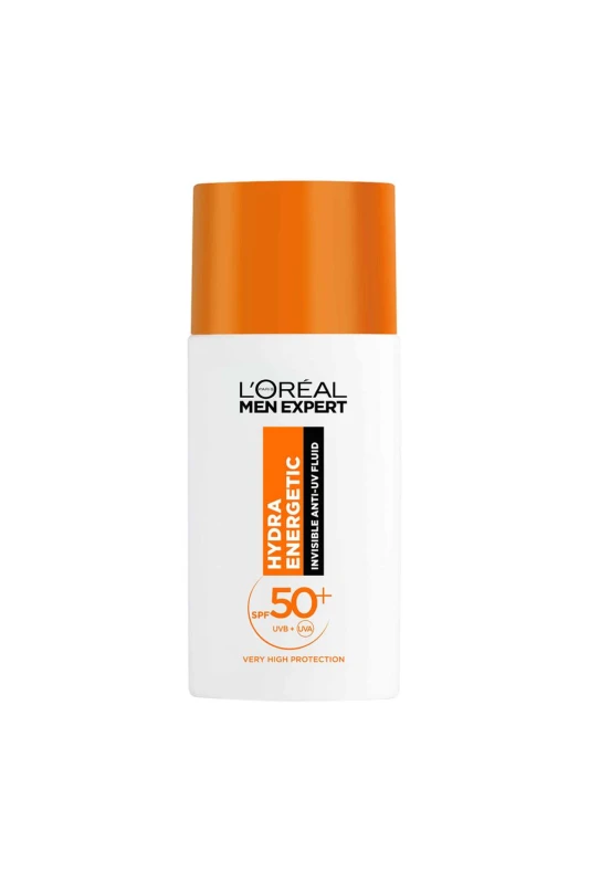 Image of LOreal Paris Men Expert Hydra Energetic Daily SPF50+ Invisible Fluid 50ml Multi