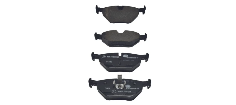Image of HELLA Brake pad set HELLA 8DB 355 008-761