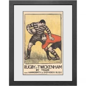 image of Rugby At Twickenham Print