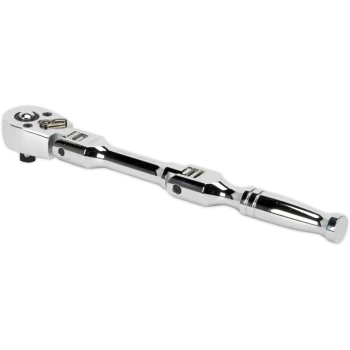 image of Sealey 3/8" Drive Flexible Head Slim Ratchet 3/8"