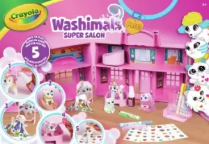 image of Crayola Washimals Super Salon Playset