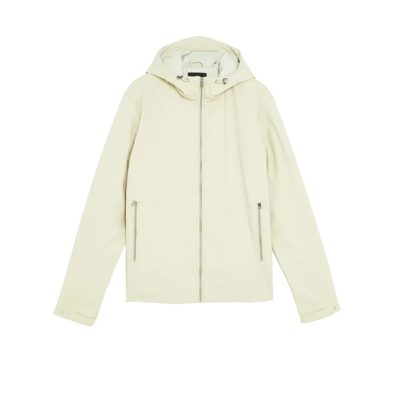 Image of Lyle & Scott Waterproof jacket Lyle & Scott Shell Gris Male M