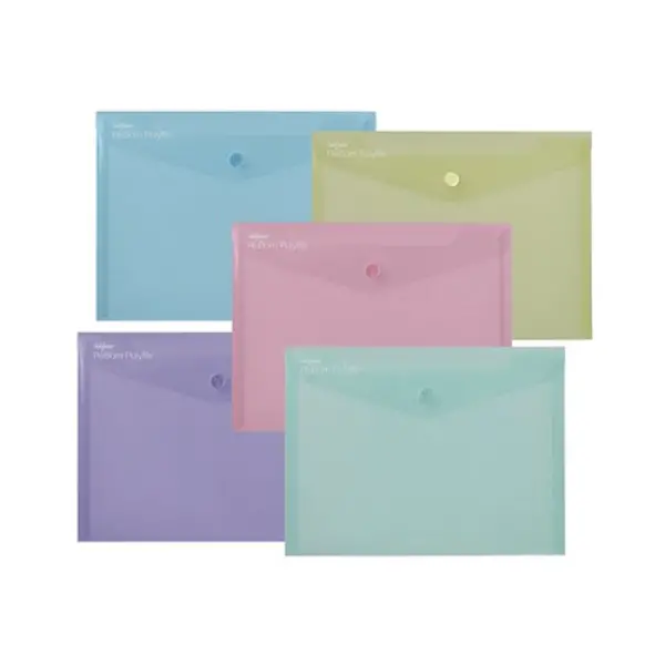 Image of Snopake Reborn Polyfile A5 Assorted (Pack of 5) 15910