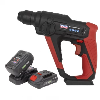 Image of Cordless Rotary Hammer Drill 20V SDS Plus Kit - 2 Batteries