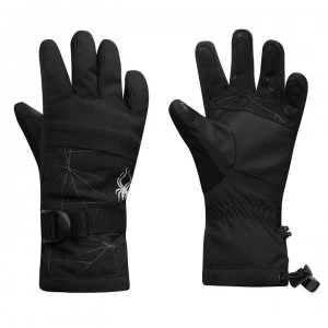 Image of Spyder Overweb Gloves Juniors - Black