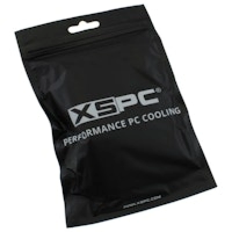 Image of XSPC Anschluss G1/4 auf 14mm Hardtube schwarz chrome - 8 Stuck