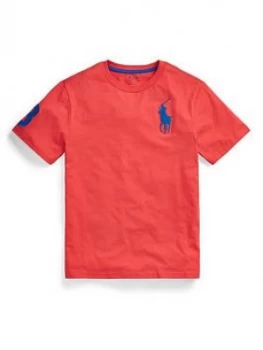 image of Ralph Lauren Boys Classic Short Sleeve Big Pony T-Shirt