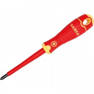 Image of Bahco VDE Insulated Phillips Screwdriver PH2 100mm