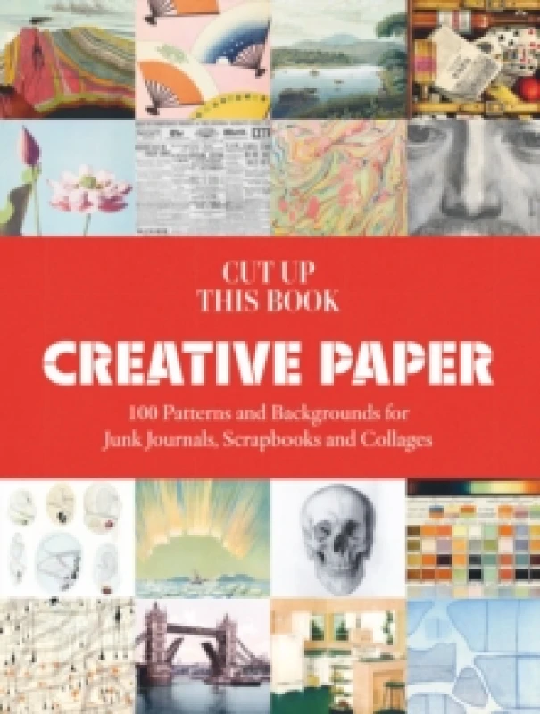 Image of Creative Paper : 100 Backgrounds for Junk Journals, Scrapbooks and Collages Paperback / softback