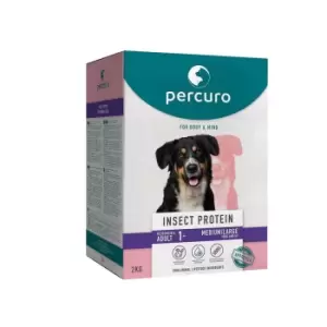 image of Percuro Insect Protein Adult Medium and Large Breeds Dry Dog Food 2kg