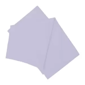 Image of Belledorm Brushed Cotton Flat Sheet (Kingsize) (Heather)