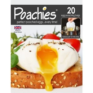 image of Eddingtons Poachies Revolutionary Egg-poaching Bags - 20 Pack