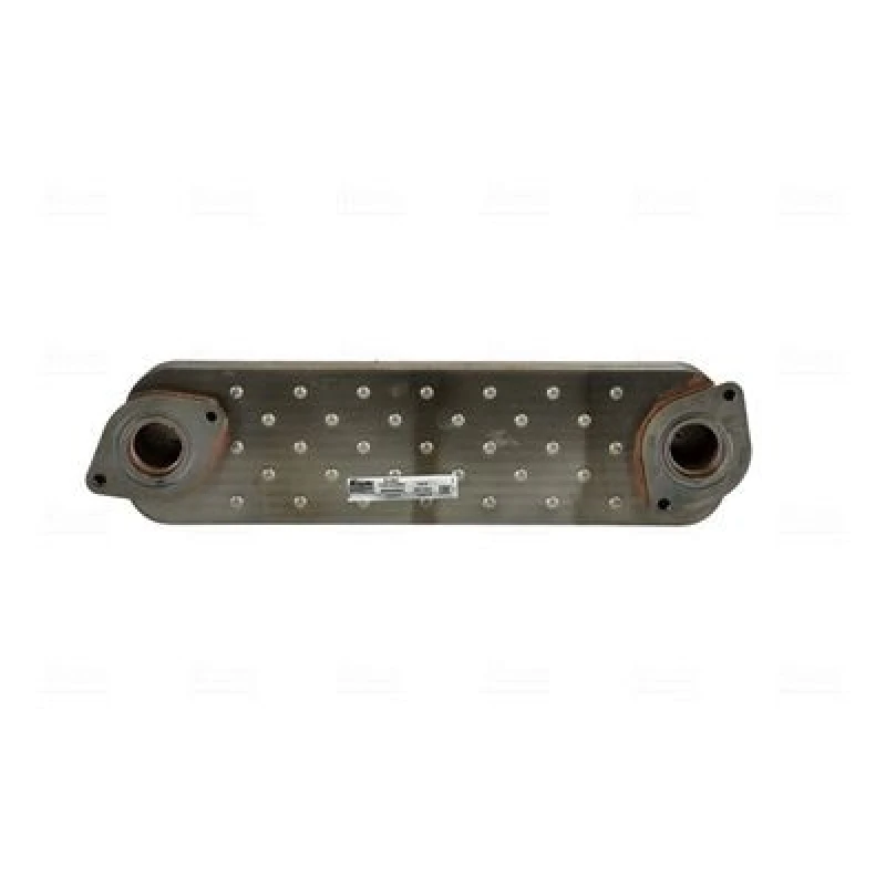 Image of NISSENS 91482 Oil Cooler without gaskets/seals, without filter Steel Oil Cooler,engine oil (469)