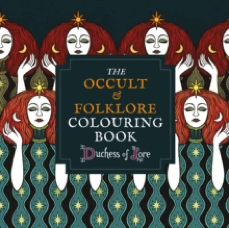 Image of The Occult & Folklore Colouring Book : More than 50 intricate artworks to colour in Paperback / softback