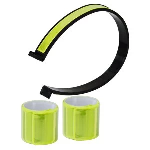 Image of Rolson Bicycle Hi-vis Armband and Clip