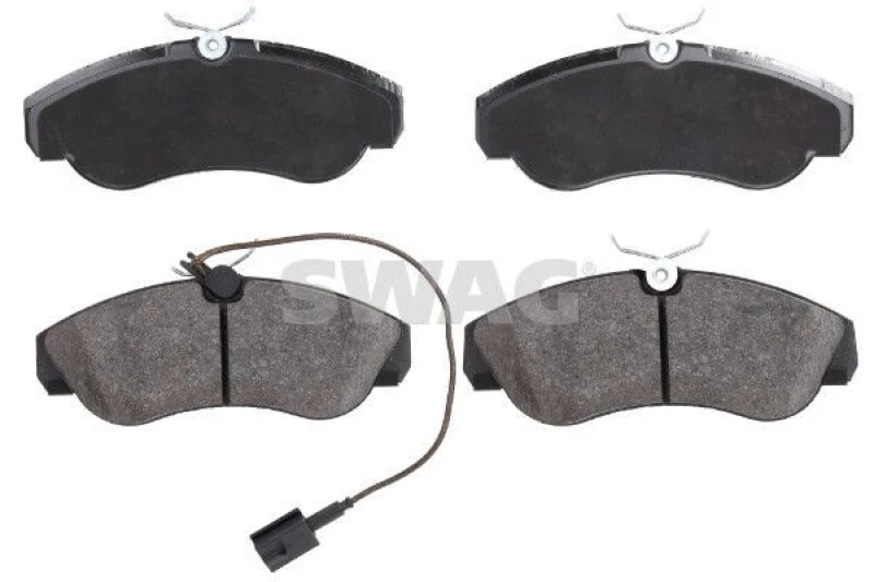 Image of Brake pad set SWAG 70 91 6392