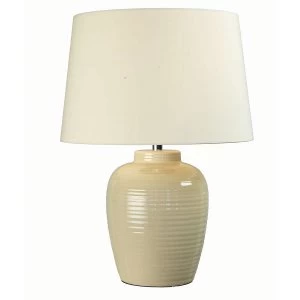 image of The Lighting and Interiors Group Lume Table Lamp - Cream