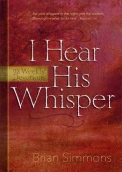 Image of I Hear His Whisper by Dr. Brian Simmons