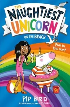 Image of The naughtiest unicorn on the beach by Pip Bird