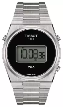 image of Tissot T1374631105000 PRX Digital (40mm) Black Digital Dial Watch