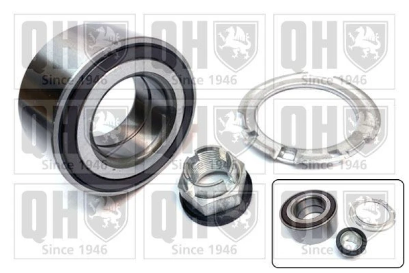 Image of QUINTON HAZELL Wheel bearing kit QUINTON HAZELL QWB1251