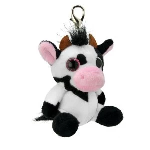 Image of Orbys Cow 8cm Plush Keyring