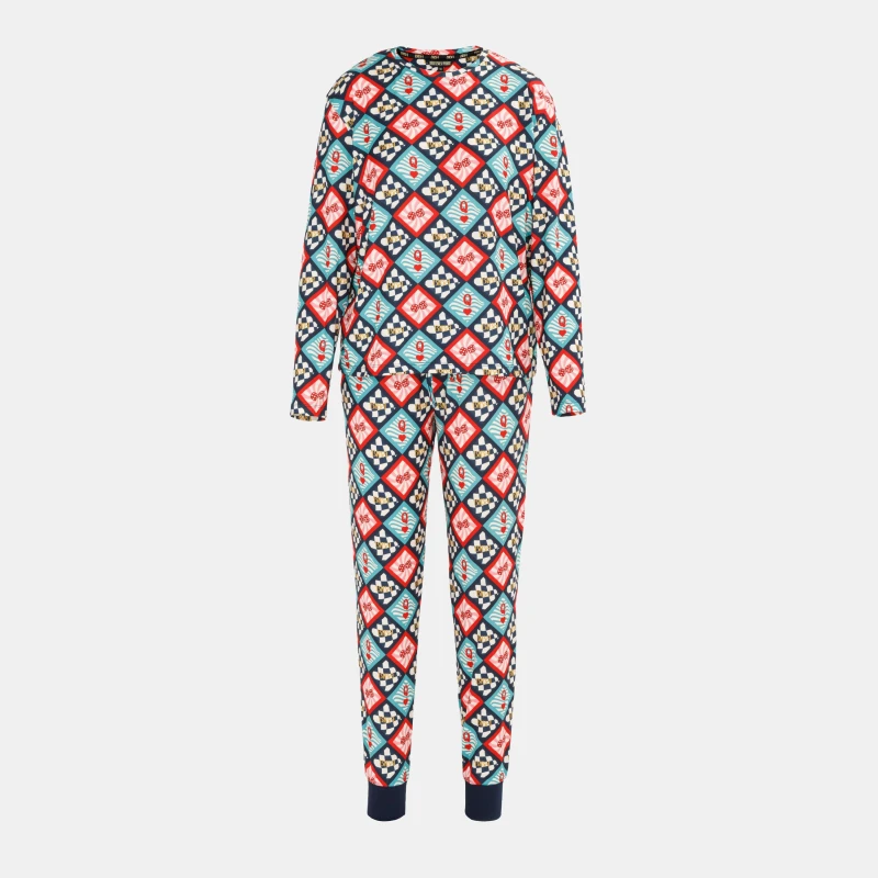 Image of Biba Womens Jersey Pyjama Long Sleeve Top Circus female 10 (S)