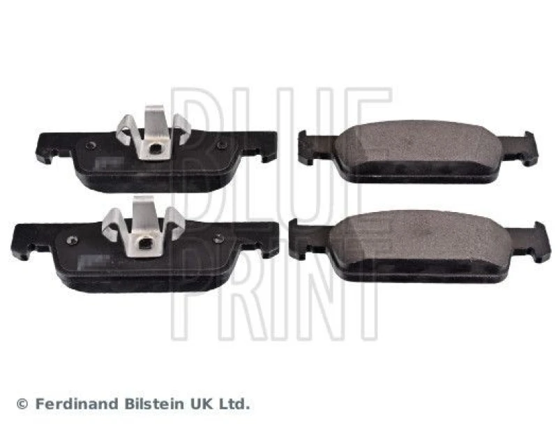 Image of Blue PRINT Brake pad set Blue PRINT ADR164208