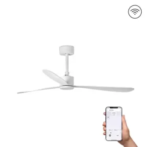 Image of Amelia Large White Ceiling Fan Smart, 6 Speed