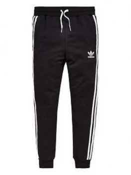 Image of Adidas Originals Boys Trefoil Pants - Black