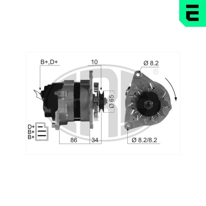 Image of ERA Alternator ERA 210588A