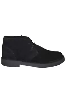 Image of Real Suede Round Toe Unlined Desert Boots
