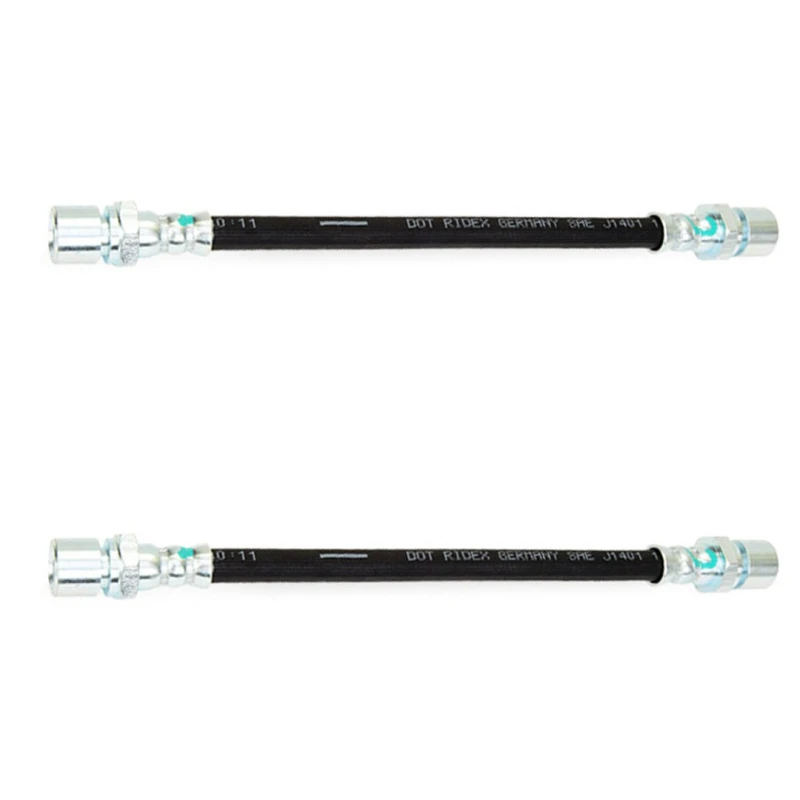 Image of RIDEX 83B0718 Brake Hose Rear Axle both sides Brake Hose (83)