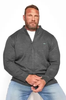Image of Full Zip Knitted Jumper