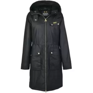 Image of Barbour International Monaco Wax Jacket - Black