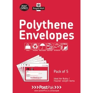 Image of Polythene Size 0 Bubble Mailer Pack of 13 101 3488