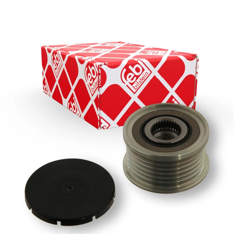 Image of FEBI BILSTEIN 15155 Freewheel Clutch Width: 35mm, with lid Freewheel Clutch,alternator (1390)