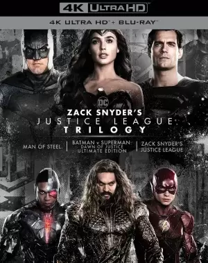 image of Zack Snyders Justice League Trilogy Ultimate Collectors Edition - 2021 4K Ultra HD Bluray Movie