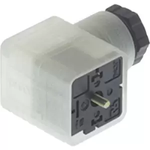 Image of Hirschmann 932 336-002-1 GDML 2011 LED 24 HH Contact Box With Functional Display Transparent Number of pins:2 + PE
